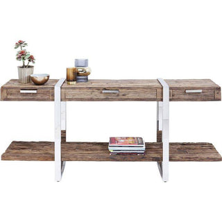 Recycled Wood Console Table