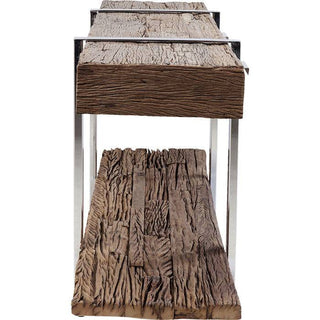 Recycled Wood Console Table