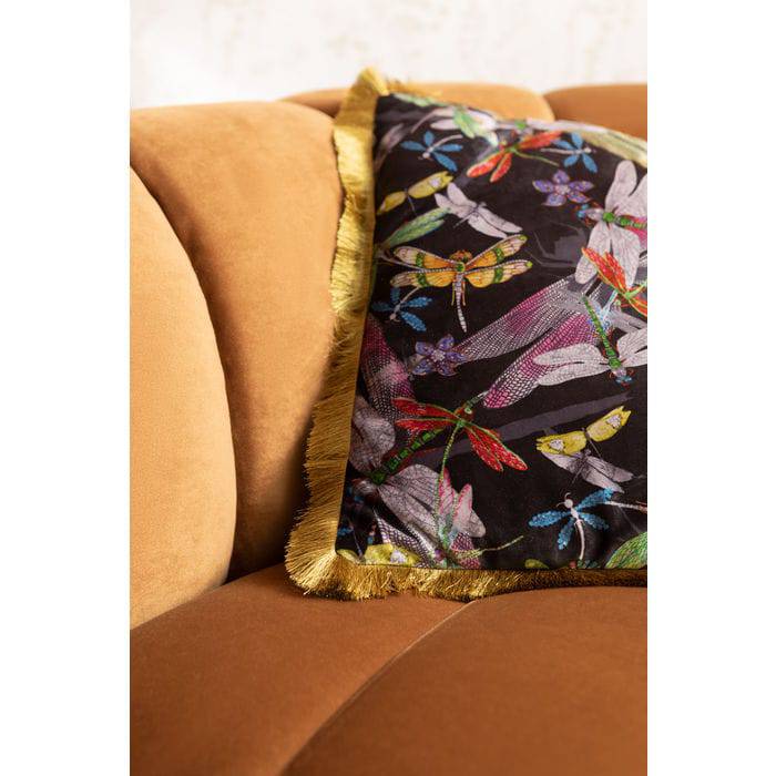 Tropical Garden Fringe Cushion