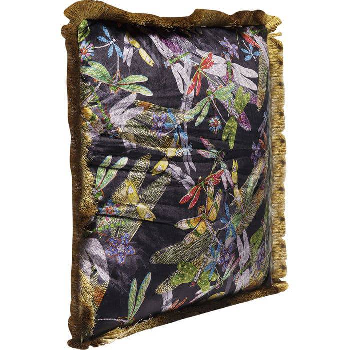 Tropical Garden Fringe Cushion