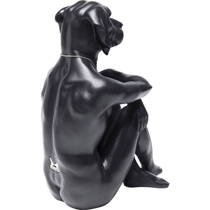 Deco Figurine Gangster Dog Black - JULIA VENCE STORE
