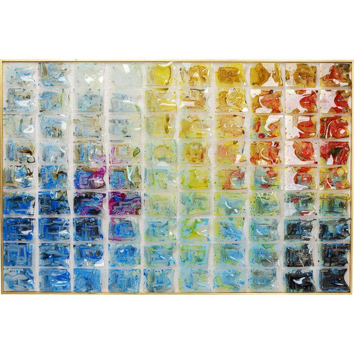 Deco Frame Rainbow Fields 100x150cm - JULIA VENCE STORE
