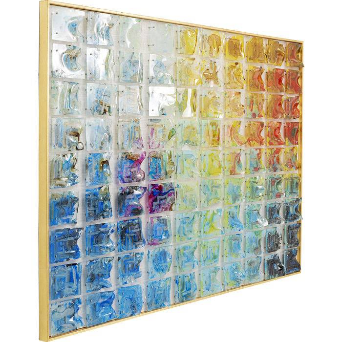 Deco Frame Rainbow Fields 100x150cm - JULIA VENCE STORE