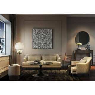 Deco Frame Silver Flower 100x100cm - JULIA VENCE STORE