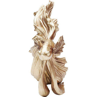 Golden Betta Fish Decor