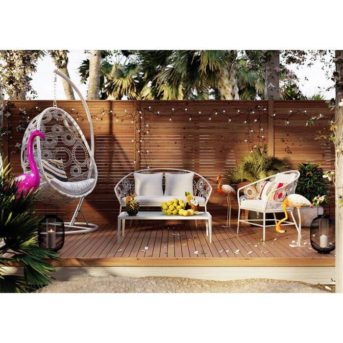 Life-Size Flamingo Sculpture