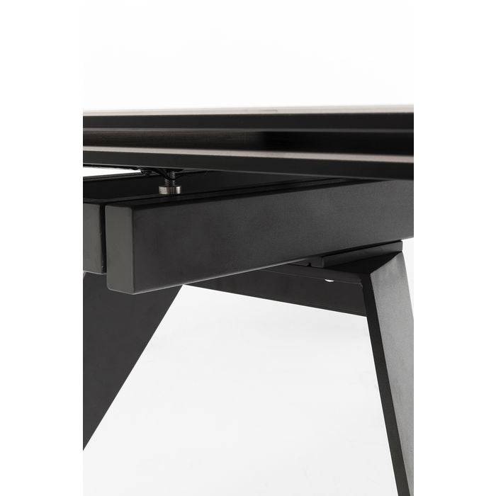 Extension Table Amsterdam Dark 200(45+45)x100cm - JULIA VENCE STORE