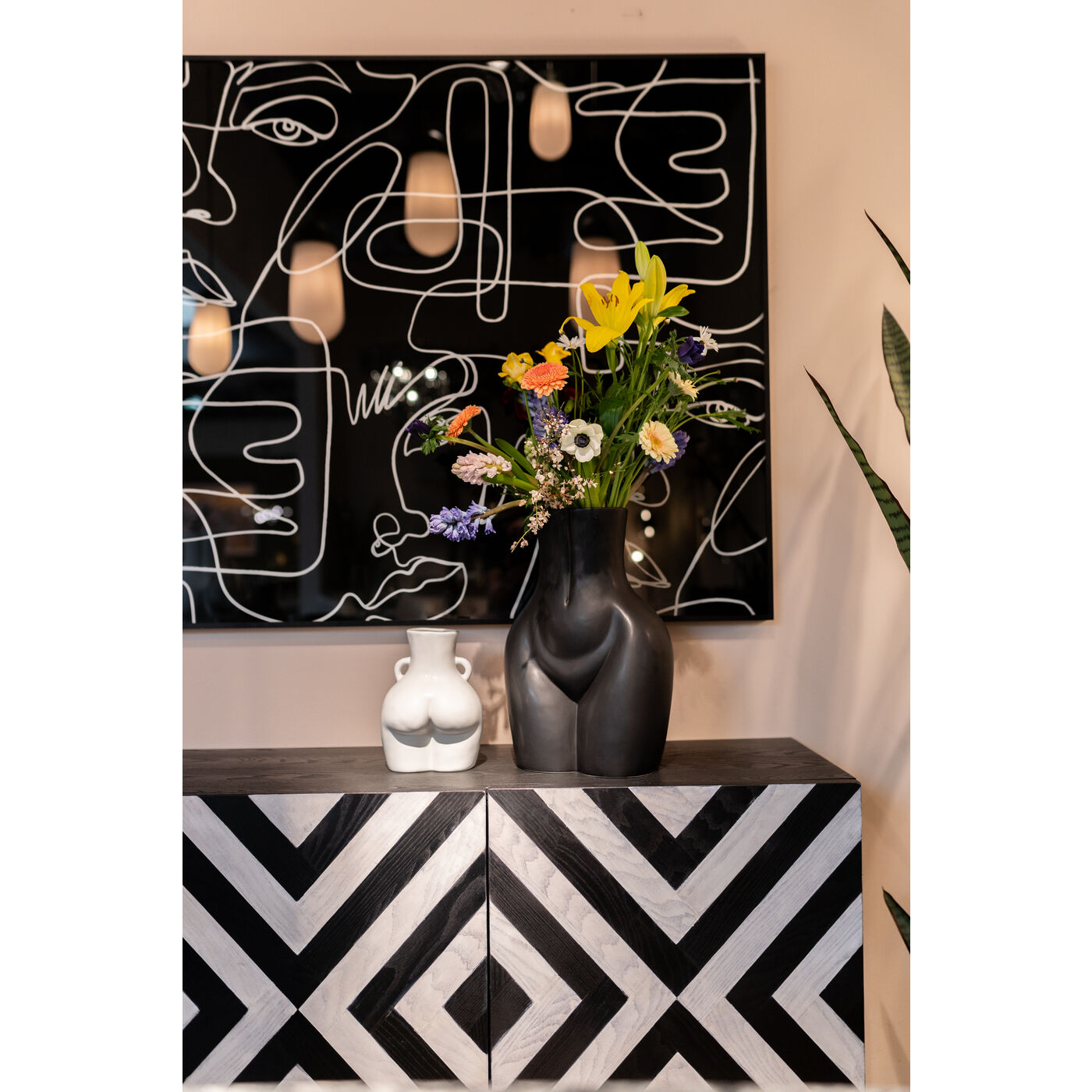 Vase Donna White 22cm