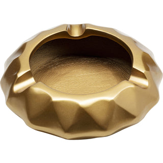 Ashtray Avantgard Gold Ø15cm - DEKOR