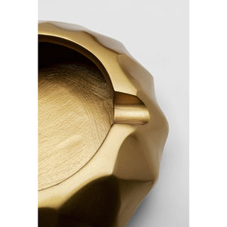 Ashtray Avantgard Gold Ø15cm - DEKOR