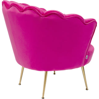 Armchair Water Lily Gold Pink - DEKOR