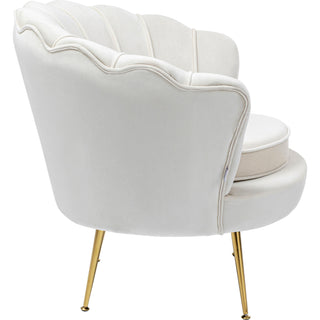 Armchair Water Lily Gold Beige - DEKOR