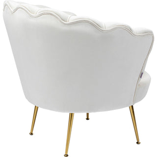 Armchair Water Lily Gold Beige - DEKOR