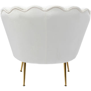 Armchair Water Lily Gold Beige - DEKOR