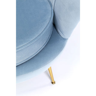 Armchair Water Lily Gold Aqua - DEKOR