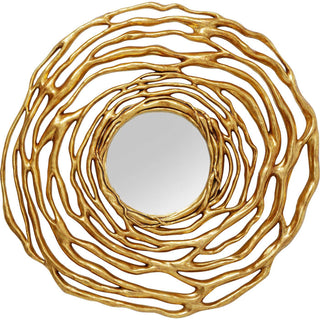 Wall Mirror Twiggy Gold Ø121cm - DEKOR