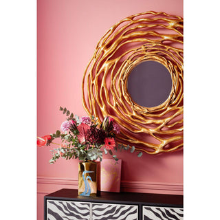 Wall Mirror Twiggy Gold Ø121cm - DEKOR