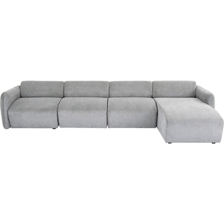 Corner Sofa Lucca Grey Right 331cm - DEKOR