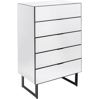 Mirrored Drawer Unit