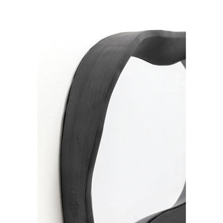 Wall Mirror Dynamic Black 40x34cm - DEKOR