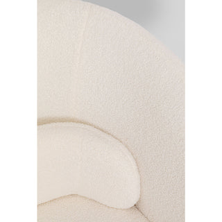 Swivel Armchair Orion White - DEKOR