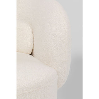 Swivel Armchair Orion White - DEKOR