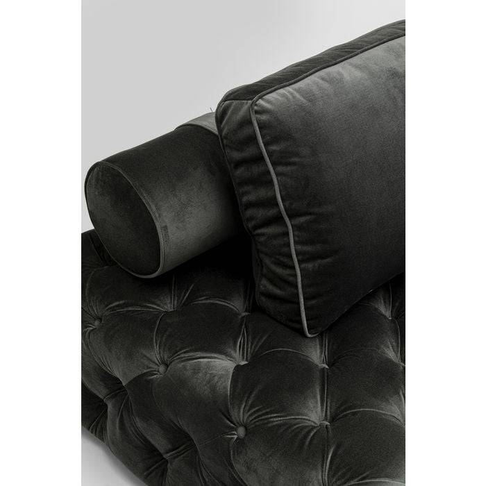 Lounger Bottone Velvet Grey - JULIA VENCE STORE