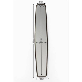 Modern Black Wall Mirror