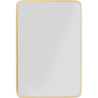 Gold Square Mirror