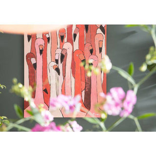 Flamingo Meeting Artwork