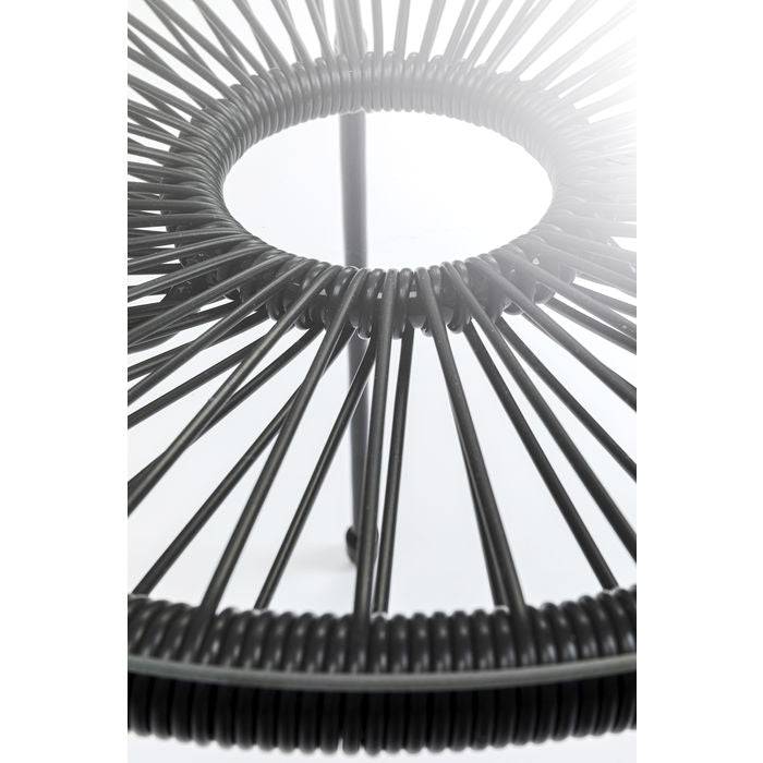 Side Table Acapulco Black - JULIA VENCE STORE