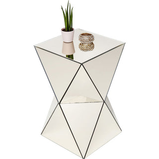 Side Table Luxury Triangle Champagne - JULIA VENCE STORE