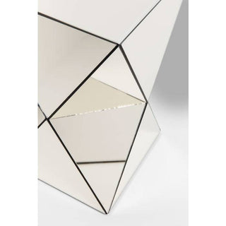 Side Table Luxury Triangle Champagne - JULIA VENCE STORE
