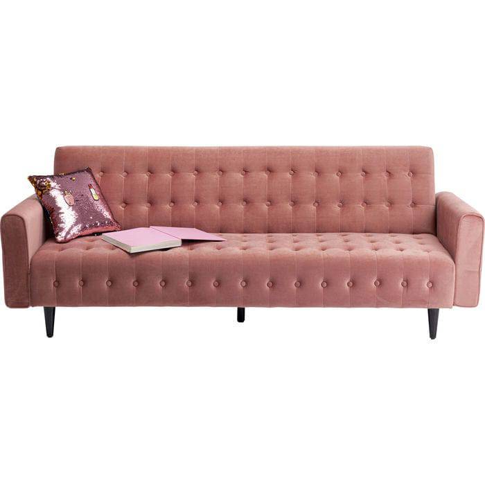 Sofa Bed Milchbar Mauve 219cm - JULIA VENCE STORE