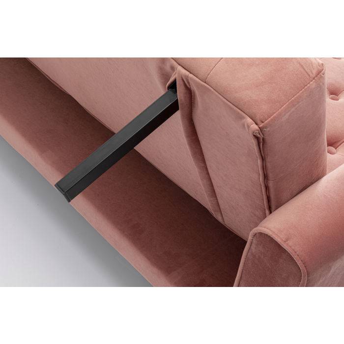 Sofa Bed Milchbar Mauve 219cm - JULIA VENCE STORE