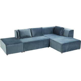 Sofa Infinity Velvet Ocean Right - JULIA VENCE STORE