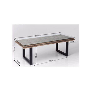 Table Kalif 200x90cm - JULIA VENCE STORE