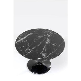 Table Solo Marble Black √ò110 - JULIA VENCE STORE
