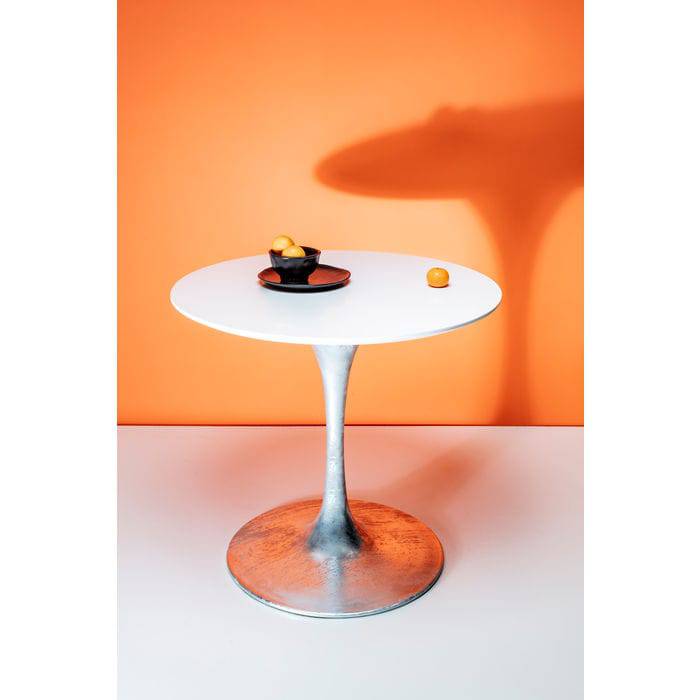 Table Top Invitation Round White √ò90cm - JULIA VENCE STORE