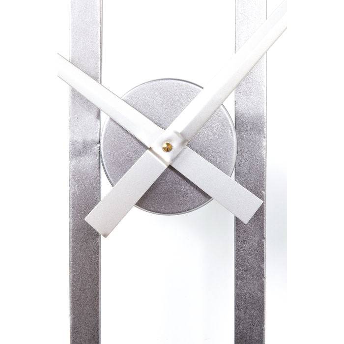 Wall Clock Clip Silver √ò107cm - JULIA VENCE STORE