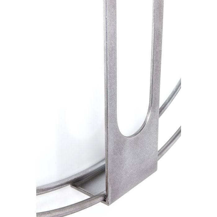 Wall Clock Clip Silver √ò107cm - JULIA VENCE STORE