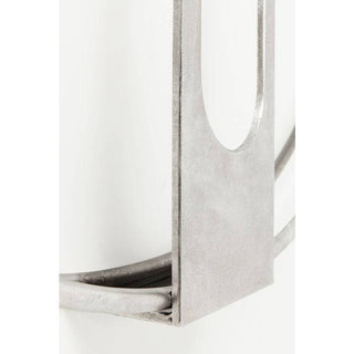 Wall Clock Clip Silver Ø60cm - JULIA VENCE STORE