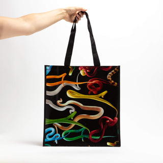 Shopper Bag Big Snakes SELETTI
