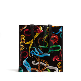 Shopper Bag Big Snakes SELETTI