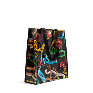 Shopper Bag Big Snakes SELETTI