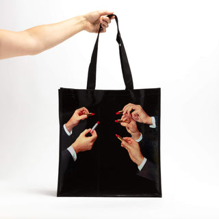 Shopper Bag Big Lipstick SELETTI