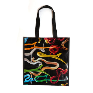 Shopper Bag Mini Snakes SELETTI