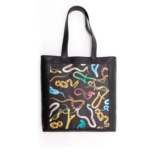 Travel Kit Tote Bag Snakes SELETTI