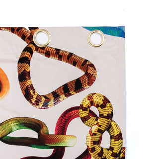 Curtain Snakes White SELETTI