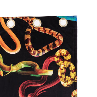 Curtain Snakes Black SELETTI